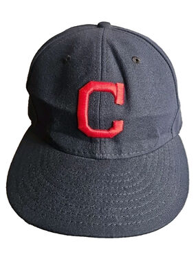 Chicago Cubs Baseball Hat New Era 59Fifty Blue Fitted Size 7 3/4 Made in USA